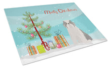 Load image into Gallery viewer, Odis Odessa Domestic Ideal Dog Christmas Tree Glass Cutting Boards – Durable, Decorative Kitchen Art Large CK3504LCB