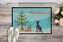 Load image into Gallery viewer, Peruvian Hairless Dog Christmas Tree Doormat - 24x36 Decorative Floor Mat – Indoor/Outdoor Rug with Artistic Flair CK3507JMAT