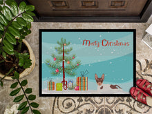 Load image into Gallery viewer, Toy Fox Terrier Christmas Tree Doormat - 24x36 Decorative Floor Mat – Indoor/Outdoor Rug with Artistic Flair CK3511JMAT