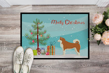 Load image into Gallery viewer, Akita Christmas Tree Doormat - 18x27 Decorative Floor Mat – Indoor/Outdoor Rug with Artistic Flair CK3512MAT