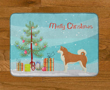 Load image into Gallery viewer, Akita Christmas Tree Machine Washable Memory Foam Mat CK3512RUG