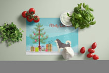 Load image into Gallery viewer, Alaskan Malamute Christmas Tree Glass Cutting Boards – Durable, Decorative Kitchen Art Large CK3513LCB