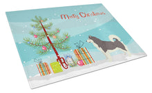 Load image into Gallery viewer, Alaskan Malamute Christmas Tree Glass Cutting Boards – Durable, Decorative Kitchen Art Large CK3513LCB
