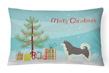 Load image into Gallery viewer, Alaskan Malamute Christmas Tree Canvas Fabric Decorative Pillow CK3513PW1216