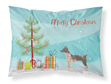 Load image into Gallery viewer, American Hairless Terrier Christmas Tree  Standard Pillowcase – Artistic Decorative Front, White Back CK3514PILLOWCASE
