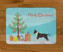 Load image into Gallery viewer, American Staffordshire Terrier Christmas Tree Machine Washable Memory Foam Mat CK3515RUG