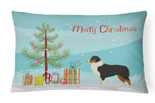 Load image into Gallery viewer, Australian Shepherd Christmas Tree Canvas Fabric Decorative Pillow CK3516PW1216