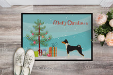 Load image into Gallery viewer, Basenji Christmas Tree Doormat - 18x27 Decorative Floor Mat – Indoor/Outdoor Rug with Artistic Flair CK3517MAT