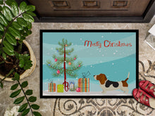 Load image into Gallery viewer, Basset Hound Christmas Tree Doormat - 24x36 Decorative Floor Mat – Indoor/Outdoor Rug with Artistic Flair CK3518JMAT