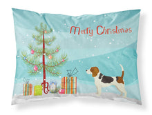 Load image into Gallery viewer, Beagle Christmas Tree  Standard Pillowcase – Artistic Decorative Front, White Back CK3519PILLOWCASE