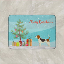 Load image into Gallery viewer, Beagle Christmas Tree Machine Washable Memory Foam Mat CK3519RUG
