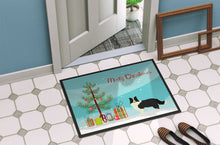 Load image into Gallery viewer, Border Collie Christmas Tree Doormat - 18x27 Decorative Floor Mat – Indoor/Outdoor Rug with Artistic Flair CK3522MAT