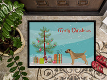 Load image into Gallery viewer, Border Terrier Christmas Tree Doormat - 18x27 Decorative Floor Mat – Indoor/Outdoor Rug with Artistic Flair CK3523MAT