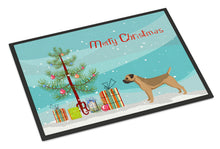 Load image into Gallery viewer, Border Terrier Christmas Tree Doormat - 18x27 Decorative Floor Mat – Indoor/Outdoor Rug with Artistic Flair CK3523MAT