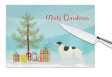 Load image into Gallery viewer, Borzoi Christmas Tree Glass Cutting Boards – Durable, Decorative Kitchen Art Large CK3524LCB