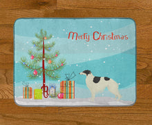 Load image into Gallery viewer, Borzoi Christmas Tree Machine Washable Memory Foam Mat CK3524RUG