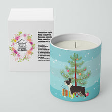Load image into Gallery viewer, Boston Terrier Christmas Tree 10 oz Decorative Soy Candle