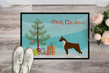 Load image into Gallery viewer, Boxer Christmas Tree Doormat - 18x27 Decorative Floor Mat – Indoor/Outdoor Rug with Artistic Flair CK3526MAT