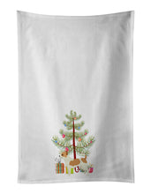 Load image into Gallery viewer, Chihuahua Christmas Tree White Kitchen Towel Set of 2