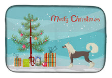 Load image into Gallery viewer, Chinese Crested Christmas Tree Dish Drying Mat – Absorbent, Artistic Kitchen Essentials CK3531DDM