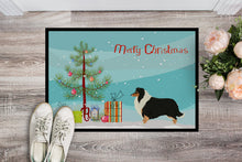 Load image into Gallery viewer, Collie Christmas Tree Doormat - 18x27 Decorative Floor Mat – Indoor/Outdoor Rug with Artistic Flair CK3532MAT