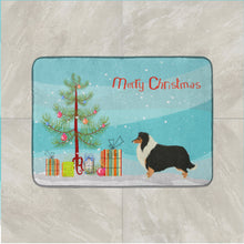 Load image into Gallery viewer, Collie Christmas Tree Machine Washable Memory Foam Mat CK3532RUG