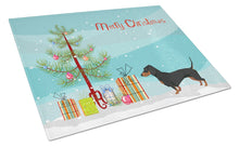Load image into Gallery viewer, Dachshund Christmas Tree Glass Cutting Boards – Durable, Decorative Kitchen Art Large CK3533LCB