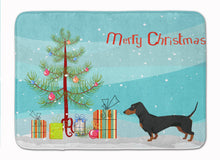 Load image into Gallery viewer, Dachshund Christmas Tree Machine Washable Memory Foam Mat CK3533RUG