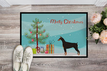 Load image into Gallery viewer, Doberman Pinscher Christmas Tree Doormat - 18x27 Decorative Floor Mat – Indoor/Outdoor Rug with Artistic Flair CK3535MAT