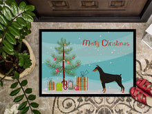 Load image into Gallery viewer, Doberman Pinscher Christmas Tree Doormat - 18x27 Decorative Floor Mat – Indoor/Outdoor Rug with Artistic Flair CK3535MAT