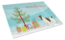 Load image into Gallery viewer, English Springer Spaniel Christmas Tree Glass Cutting Boards – Durable, Decorative Kitchen Art Large CK3537LCB