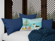 Load image into Gallery viewer, Fox Terrier Christmas Tree Canvas Fabric Decorative Pillow CK3538PW1216