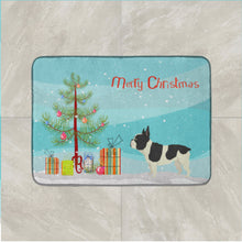 Load image into Gallery viewer, French Bulldog Christmas Tree Machine Washable Memory Foam Mat CK3539RUG