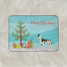 Load image into Gallery viewer, Great Dane Christmas Tree Machine Washable Memory Foam Mat CK3542RUG
