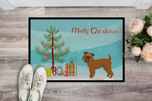 Load image into Gallery viewer, Brussels Griffon Christmas Tree Doormat - 24x36 Decorative Floor Mat – Indoor/Outdoor Rug with Artistic Flair CK3544JMAT