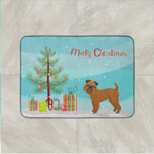 Load image into Gallery viewer, Brussels Griffon Christmas Tree Machine Washable Memory Foam Mat CK3544RUG