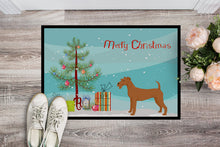 Load image into Gallery viewer, Irish Terrier Christmas Tree Doormat - 24x36 Decorative Floor Mat – Indoor/Outdoor Rug with Artistic Flair CK3546JMAT