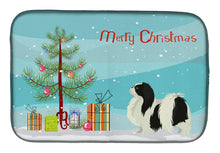 Load image into Gallery viewer, Japanese Chin Christmas Tree Dish Drying Mat – Absorbent, Artistic Kitchen Essentials CK3548DDM