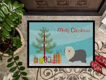 Load image into Gallery viewer, Old English Sheepdog Christmas Tree Doormat - 24x36 Decorative Floor Mat – Indoor/Outdoor Rug with Artistic Flair CK3552JMAT