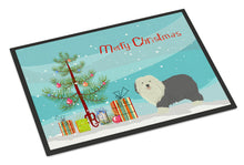 Load image into Gallery viewer, Old English Sheepdog Christmas Tree Doormat - 24x36 Decorative Floor Mat – Indoor/Outdoor Rug with Artistic Flair CK3552JMAT