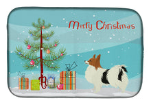 Load image into Gallery viewer, Papillon Christmas Tree Dish Drying Mat – Absorbent, Artistic Kitchen Essentials CK3553DDM