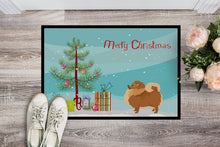 Load image into Gallery viewer, Pomeranian Christmas Tree Doormat - 24x36 Decorative Floor Mat – Indoor/Outdoor Rug with Artistic Flair CK3555JMAT