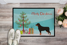 Load image into Gallery viewer, Rottweiler Christmas Tree Doormat - 24x36 Decorative Floor Mat – Indoor/Outdoor Rug with Artistic Flair CK3558JMAT