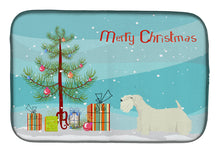 Load image into Gallery viewer, Sealyham Terrier Christmas Tree Dish Drying Mat – Absorbent, Artistic Kitchen Essentials CK3561DDM