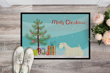 Load image into Gallery viewer, Sealyham Terrier Christmas Tree Doormat - 24x36 Decorative Floor Mat – Indoor/Outdoor Rug with Artistic Flair CK3561JMAT
