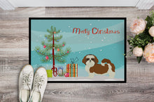 Load image into Gallery viewer, Shih Tzu Christmas Tree Doormat - 24x36 Decorative Floor Mat – Indoor/Outdoor Rug with Artistic Flair CK3563JMAT