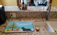 Load image into Gallery viewer, Skye Terrier Christmas Tree Dish Drying Mat – Absorbent, Artistic Kitchen Essentials CK3564DDM