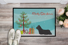 Load image into Gallery viewer, Skye Terrier Christmas Tree Doormat - 24x36 Decorative Floor Mat – Indoor/Outdoor Rug with Artistic Flair CK3564JMAT