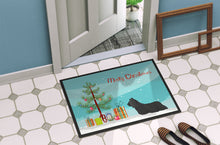 Load image into Gallery viewer, Skye Terrier Christmas Tree Doormat - 24x36 Decorative Floor Mat – Indoor/Outdoor Rug with Artistic Flair CK3564JMAT