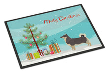 Load image into Gallery viewer, Swedish Vallhund Christmas Tree Doormat - 24x36 Decorative Floor Mat – Indoor/Outdoor Rug with Artistic Flair CK3566JMAT